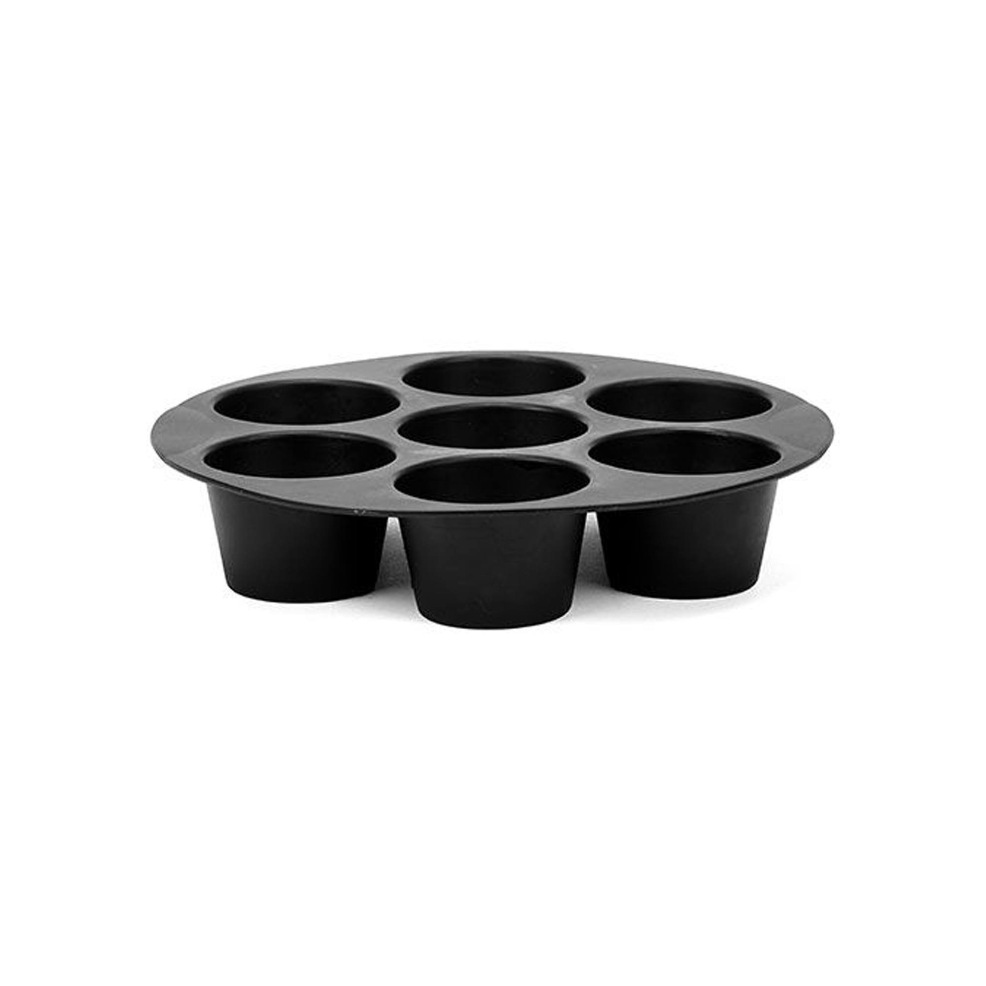 Gurlideo 4 Inch Mini Bread & Hamburger Bun Molds - 2 Pack Carbon Steel Tart Tins For Baking, Air Fryer - View #10