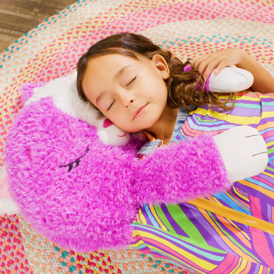 Happy Nappers - Perfect Play Pillow & Sleepy Sack In One! Muffin