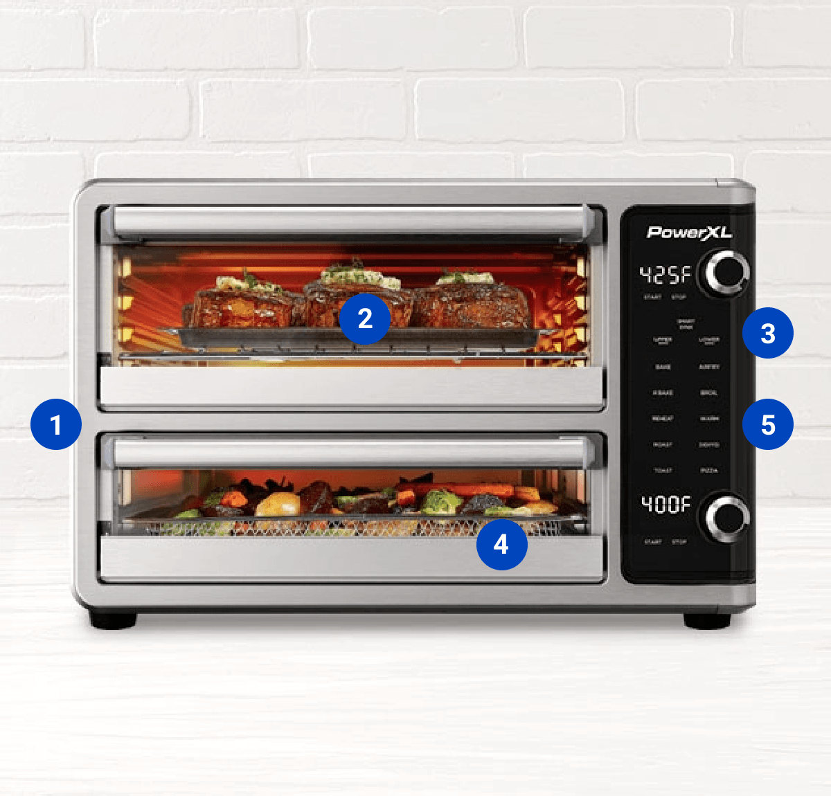 PowerXL™ Smartsynx™ Duplex Oven | PowerXL™