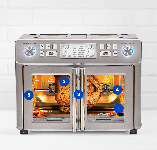 PowerXL™ Smartsynx™ Dual Door Oven | PowerXL™