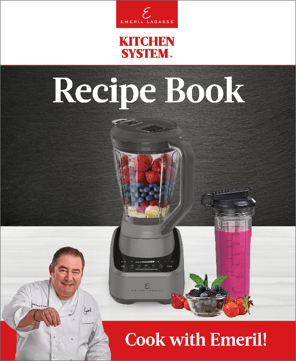 EMERIL LAGASSE™ KITCHEN SYSTEM™ RECIPE BOOK COVER