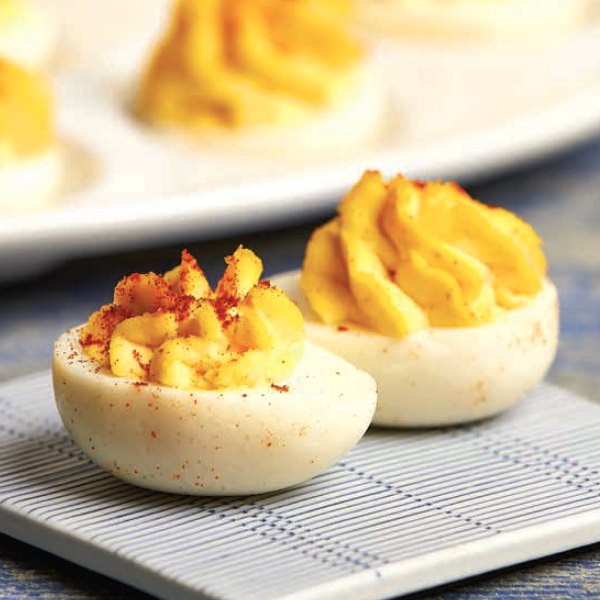 Emeril Lagasse French Door AirFryer 360 Deviled Eggs