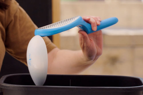 easy shaving disposal