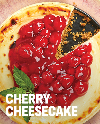 cherry cheesecake