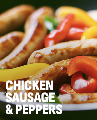 chicken sausage and peppers