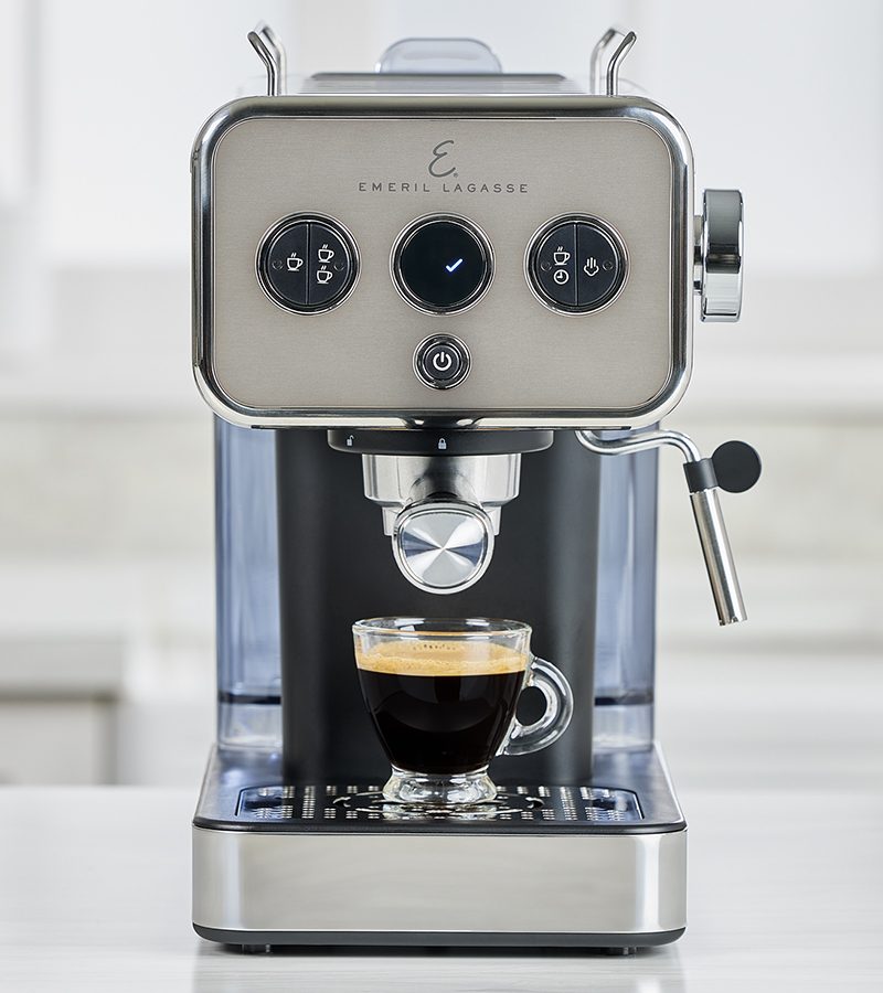 Sleek, Stainless Steel Design