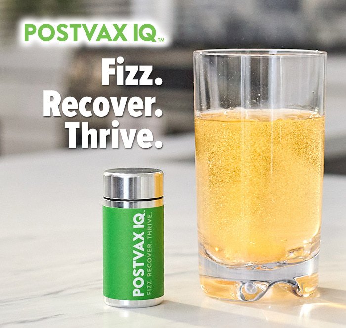 Postvax IQ - fizz, recover, thrive