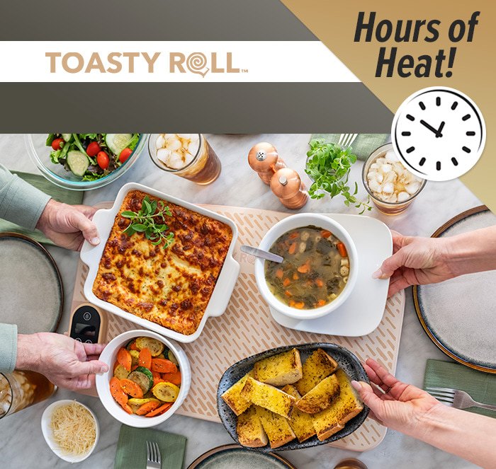 Toasty Roll - hours of heat