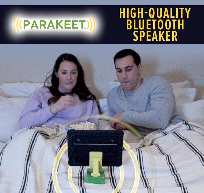 parakeet - with high quality bluetooth speaker