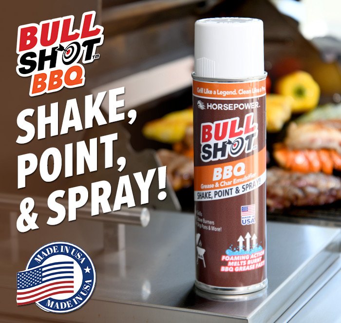 Bullshot BBQ - Shake, point and spray