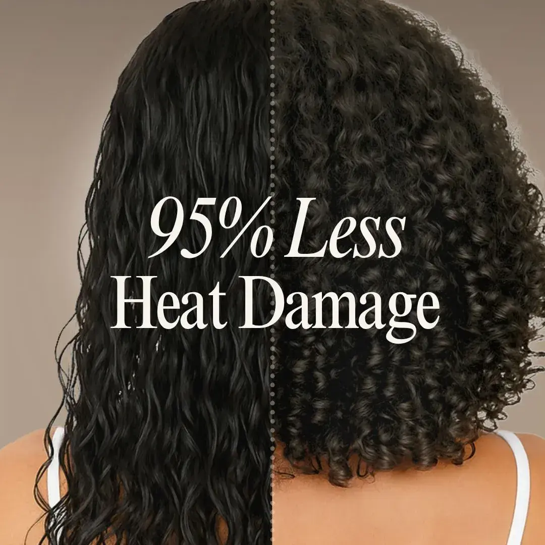 95% less heat damage