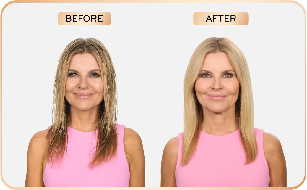 H2O GlamHAIR™ Before/After Image4