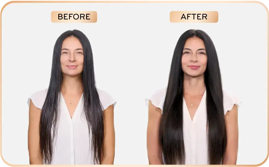 H2O GlamHAIR™ Before/After Image3
