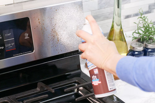 spraying stove