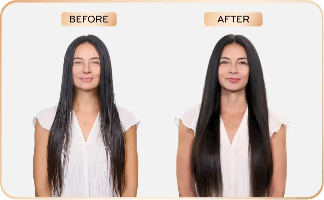 H2O GlamHAIR™ Before/After Image3