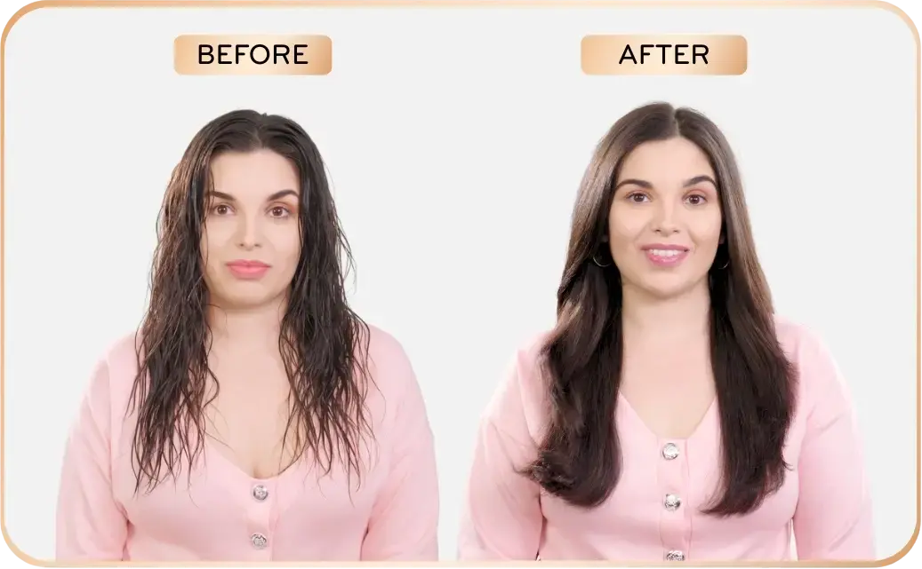H2O GlamHAIR™ Before/After Image2