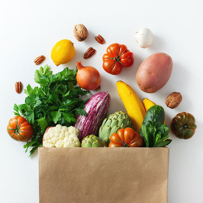 fruits and veggies
