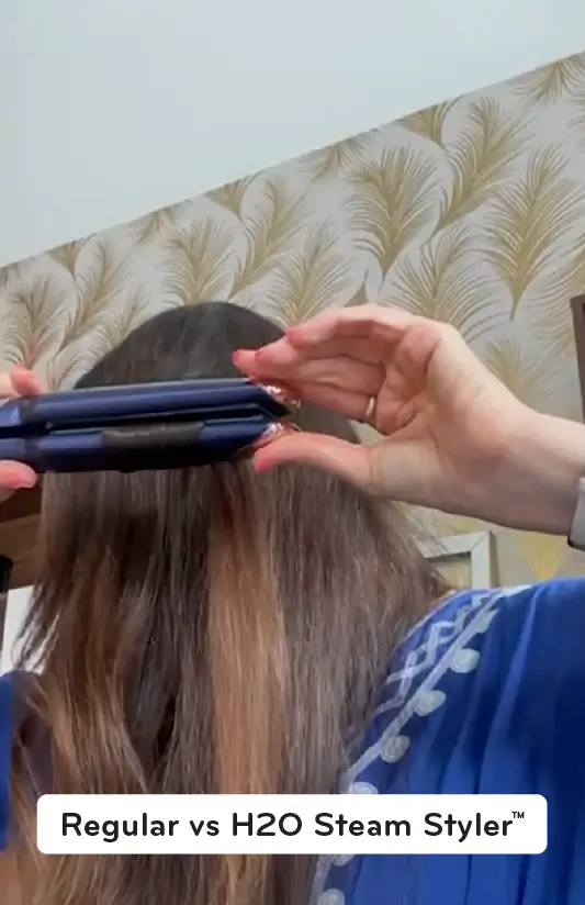 Regular vs H2O Steam Styler