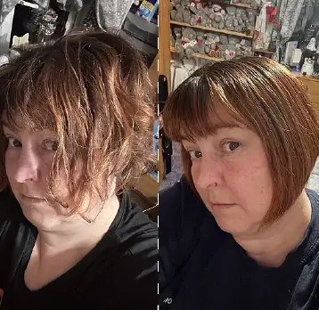 Steam leaves hair soft & silky