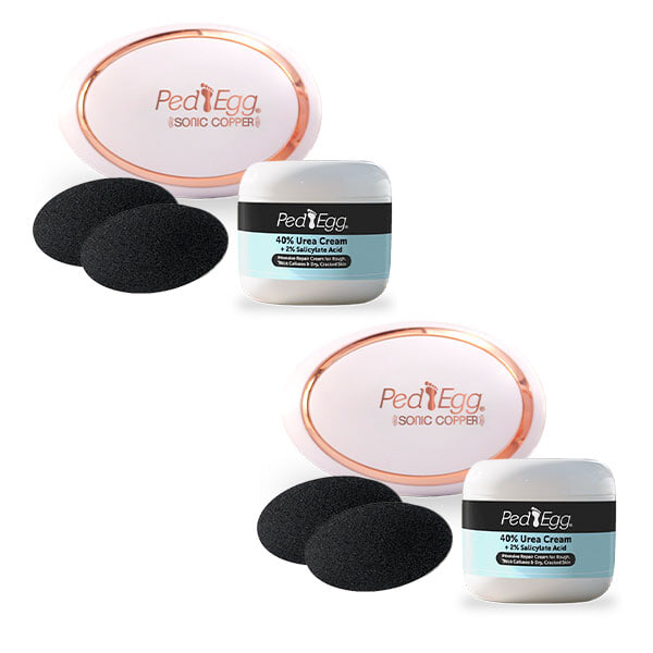 2 pack with urea cream