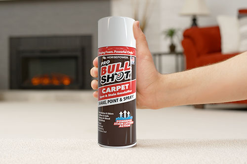 holding can of bullshot