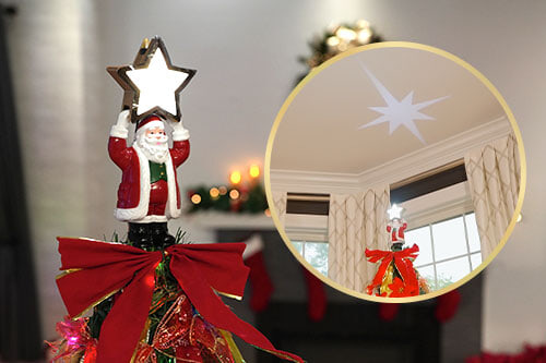 santa tree topper
