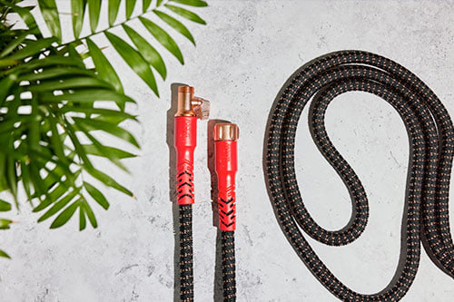 hose with leaves