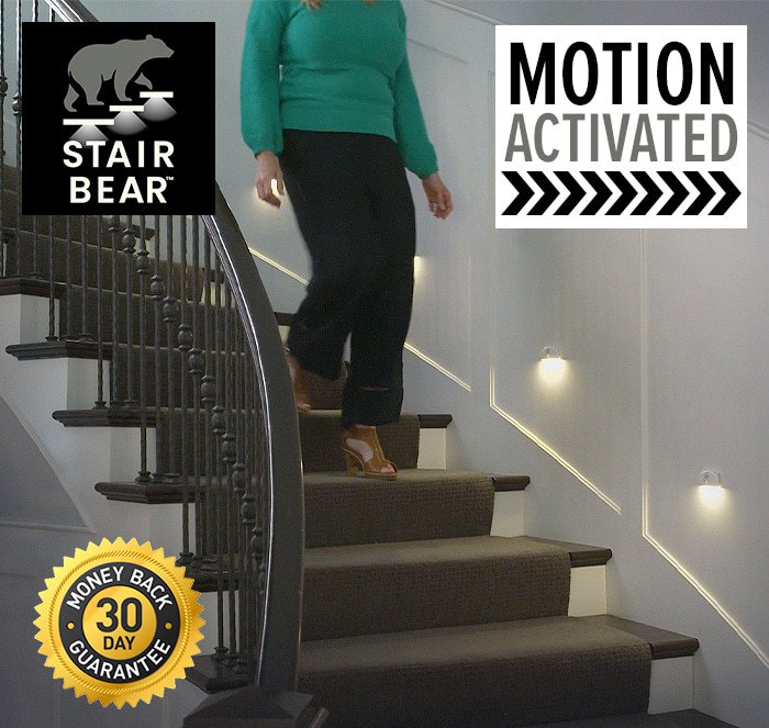 Stair Bear - Motion activated