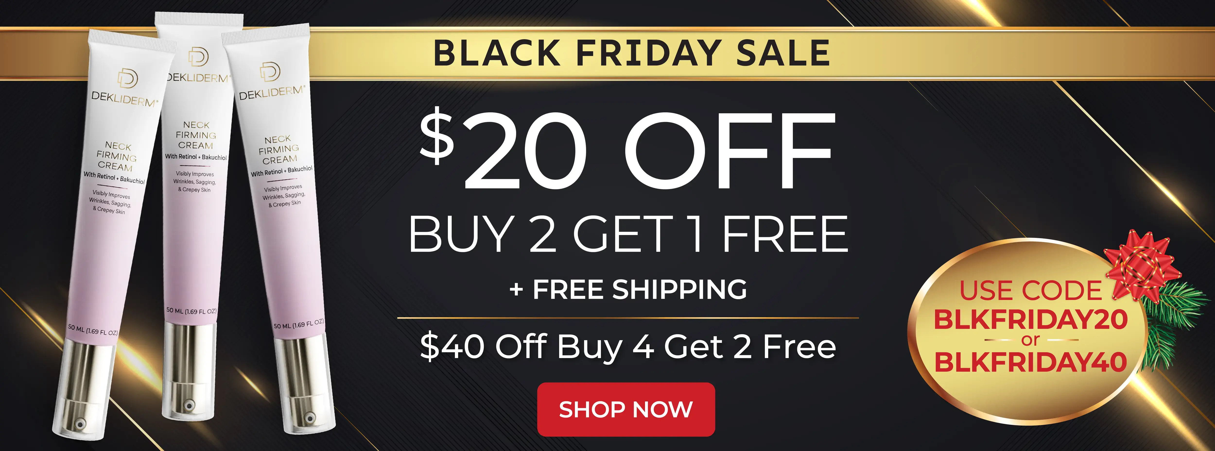 Try Dekliderm Neck Firming Cream for only $19.95