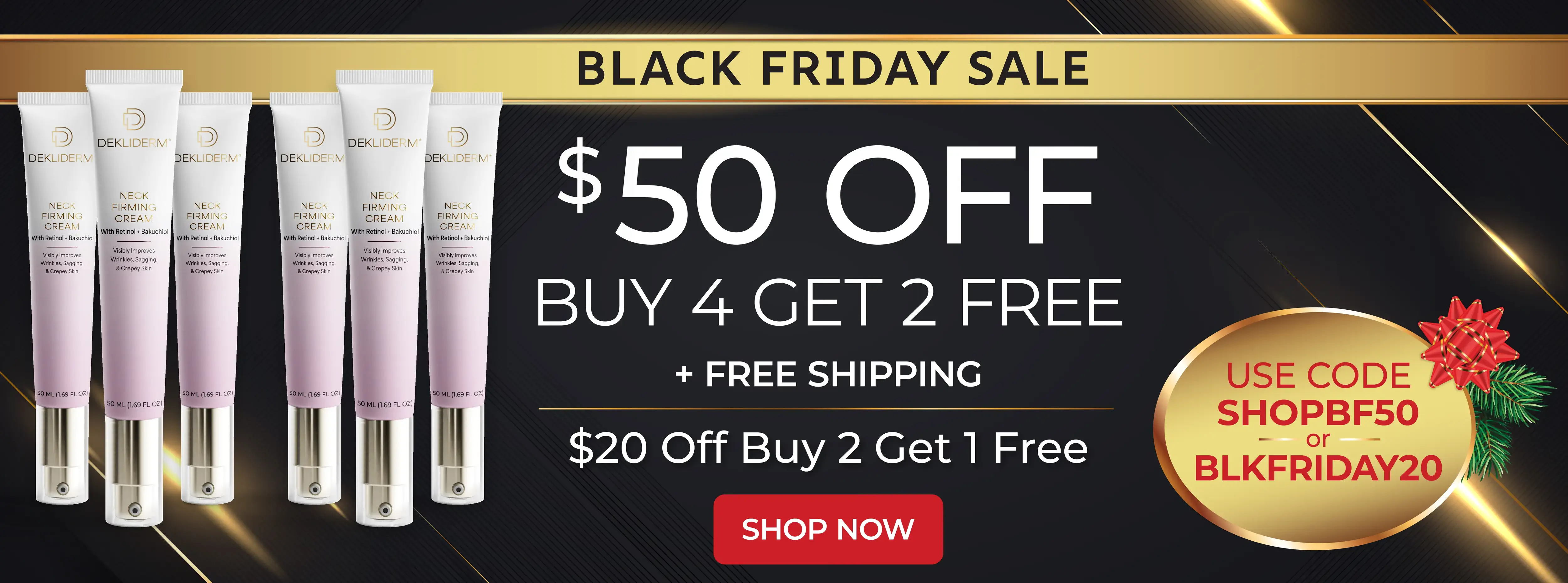 Try Dekliderm Neck Firming Cream for only $19.95