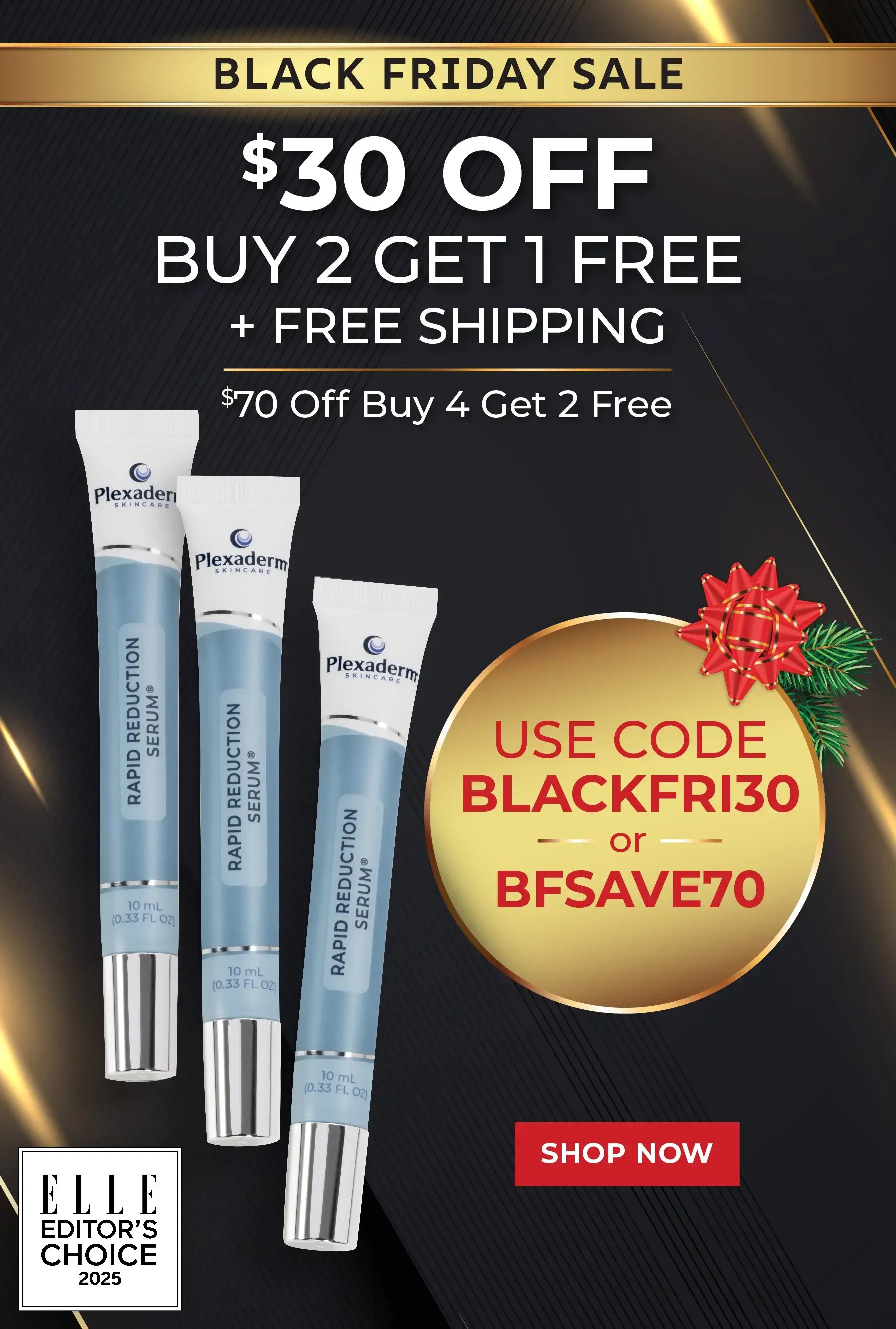 Black Friday Sale $30 Off