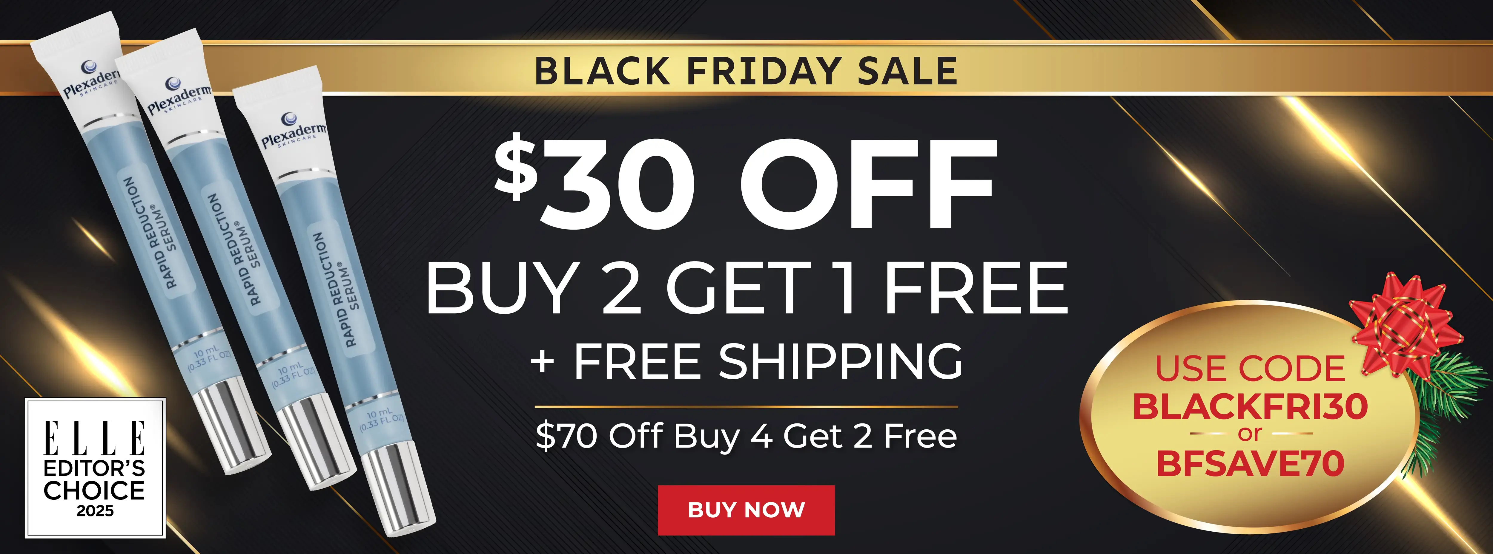 Black Friday Sale $30 Off