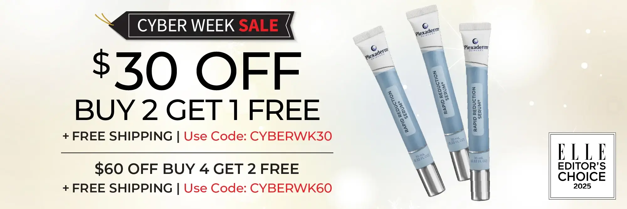 Cyber Week Buy 2 Get 1 Free