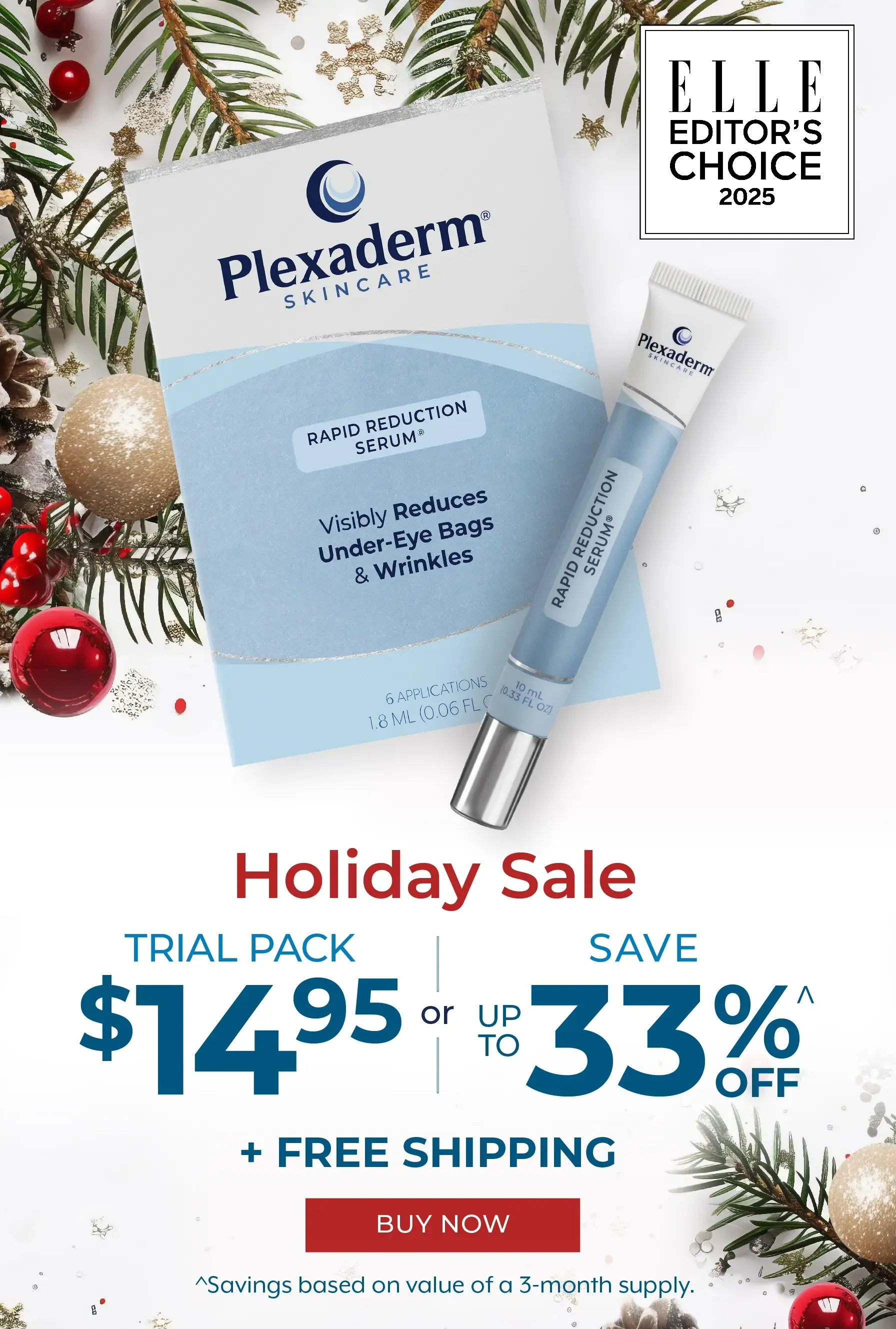 Holiday Sale Save 33%