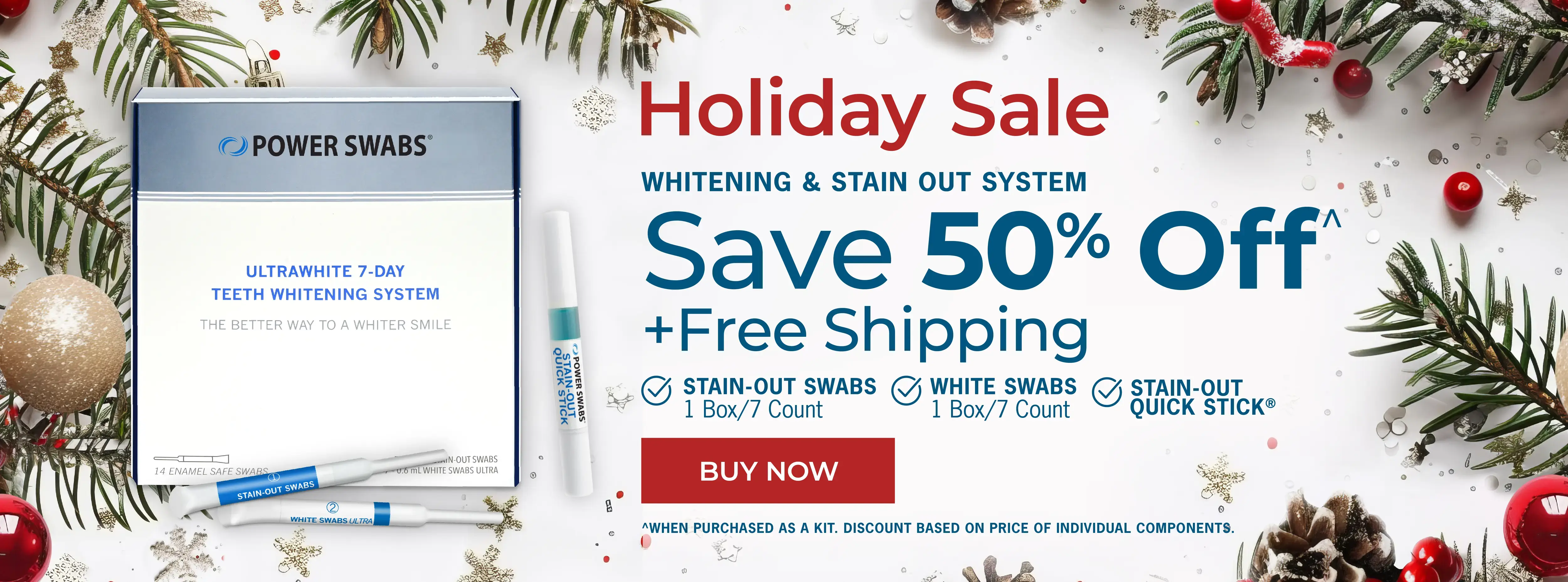 Holiday Sale Save 50%