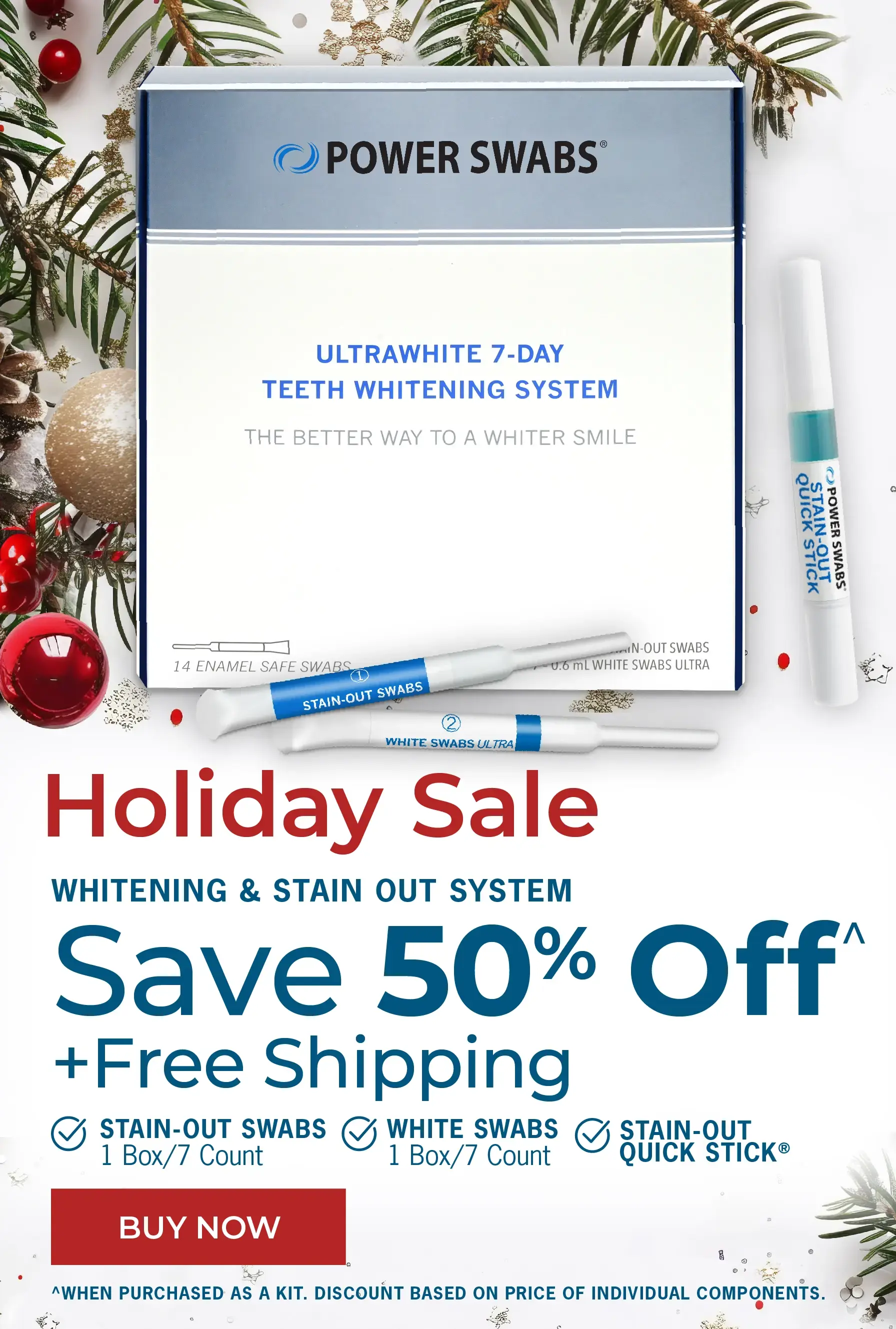 Holiday Sale Save 50%