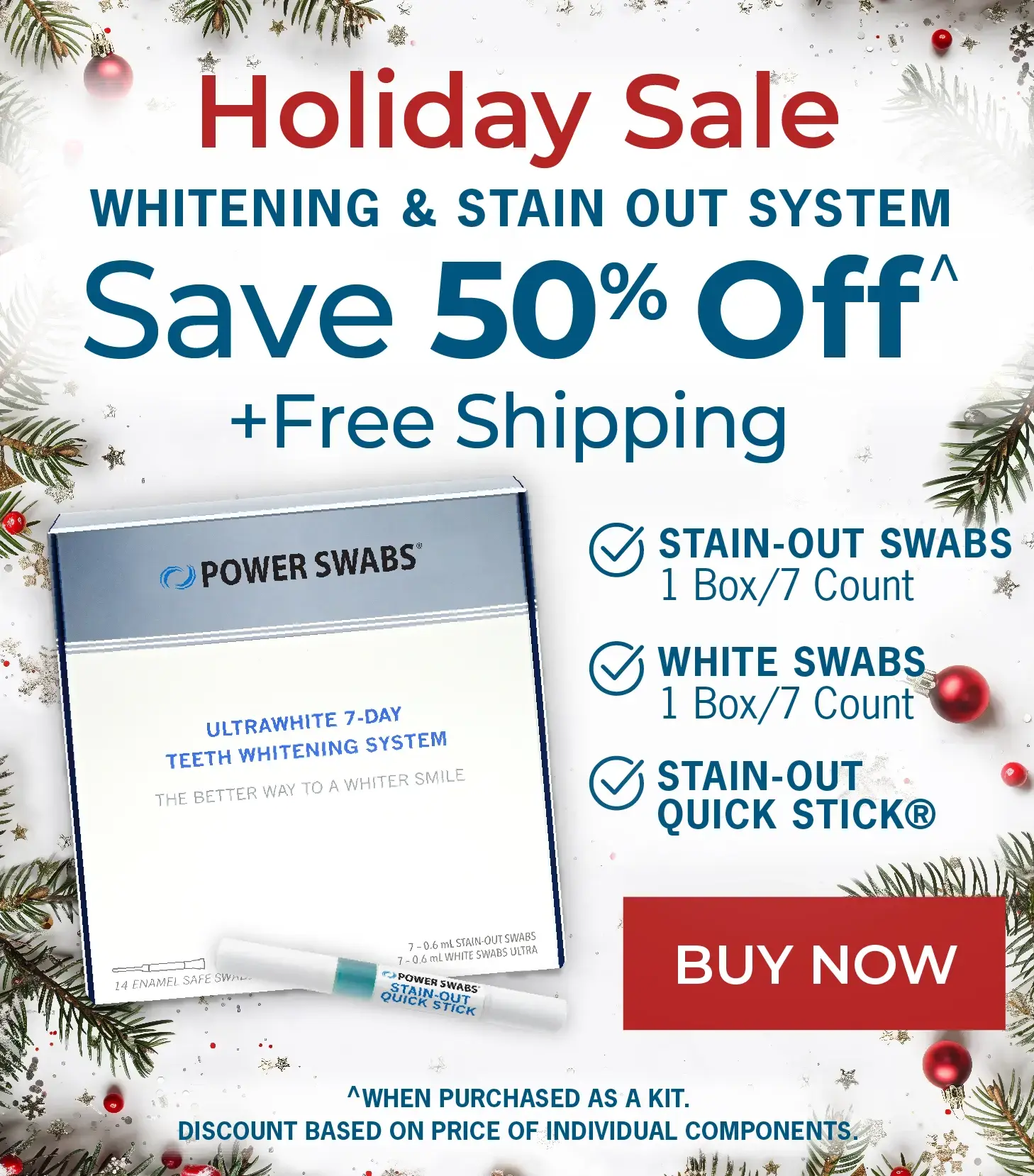 Holiday Sale Save 50%