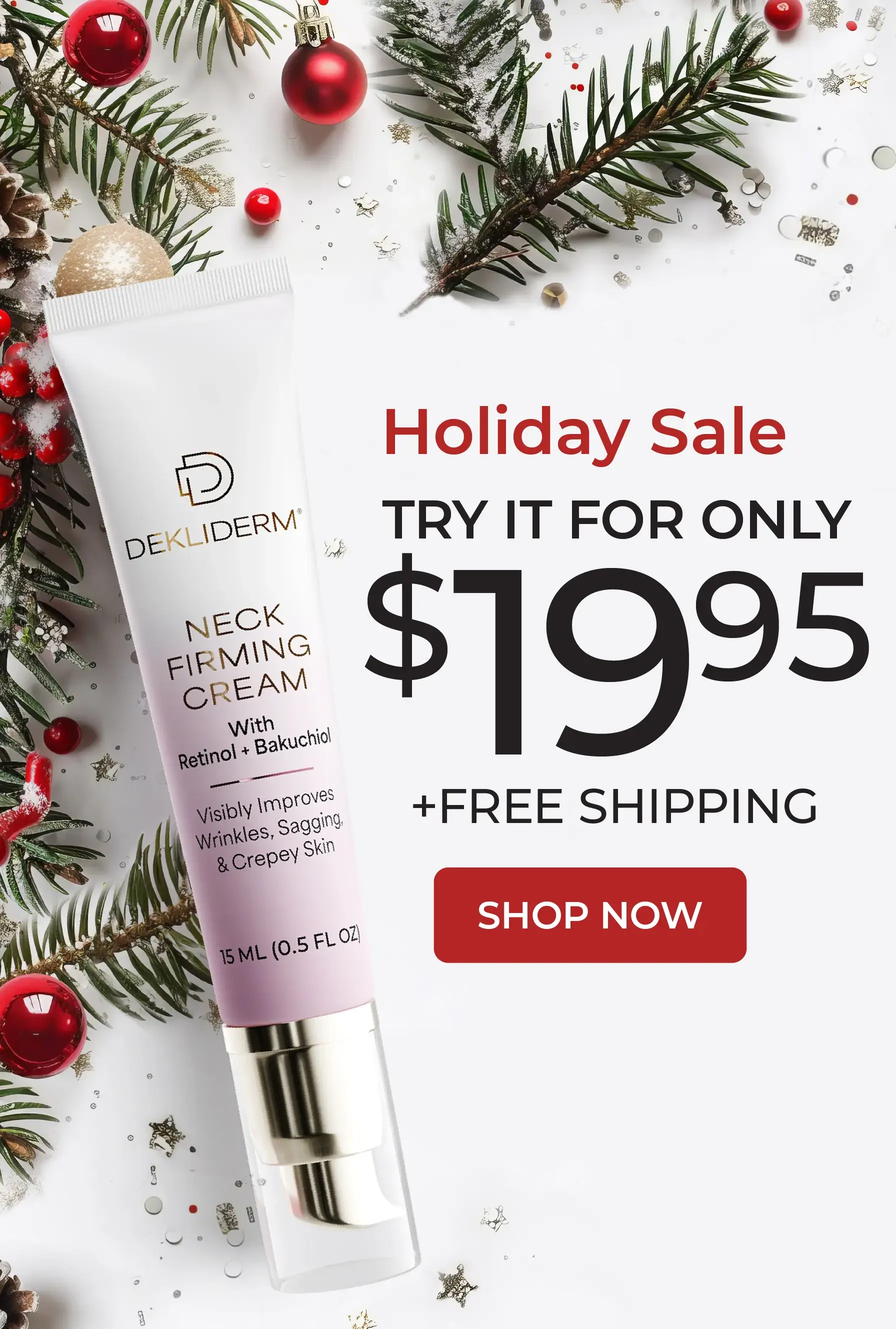 Holiday Sale Try it for only $19.95