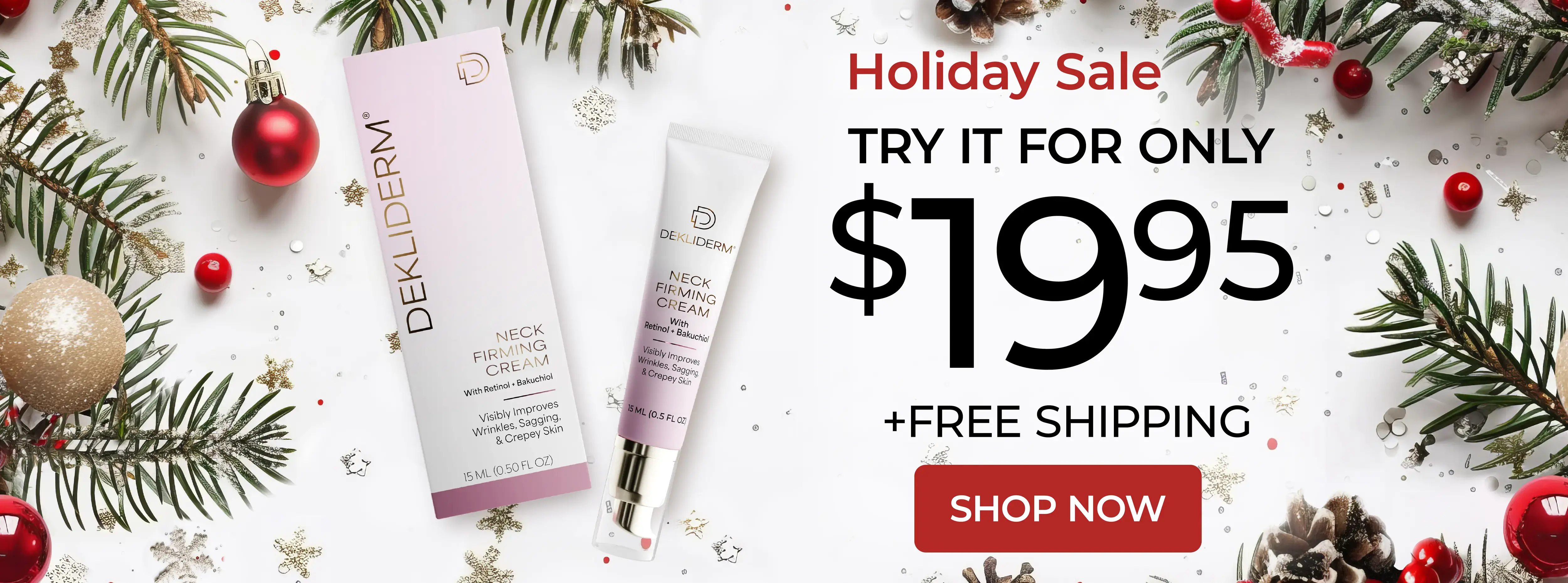 Holiday Sale Try it for only $19.95