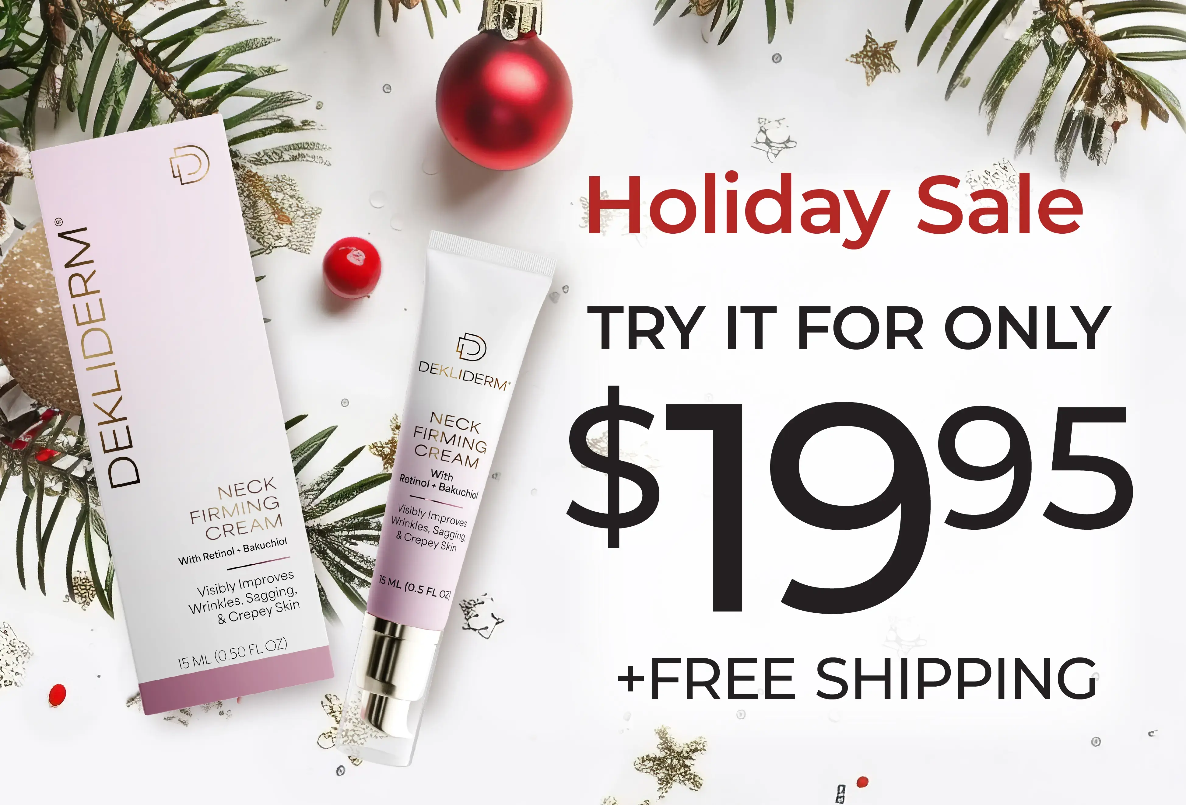 Holiday Sale Try it for only $19.95