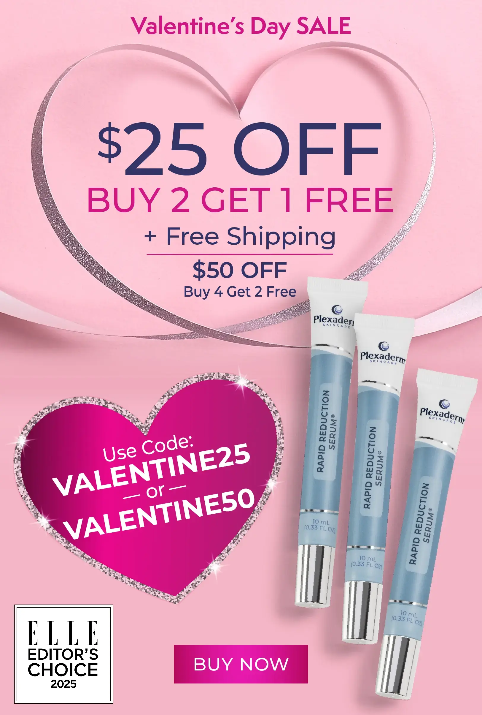 $50 off Buy 4 Get 2 Free