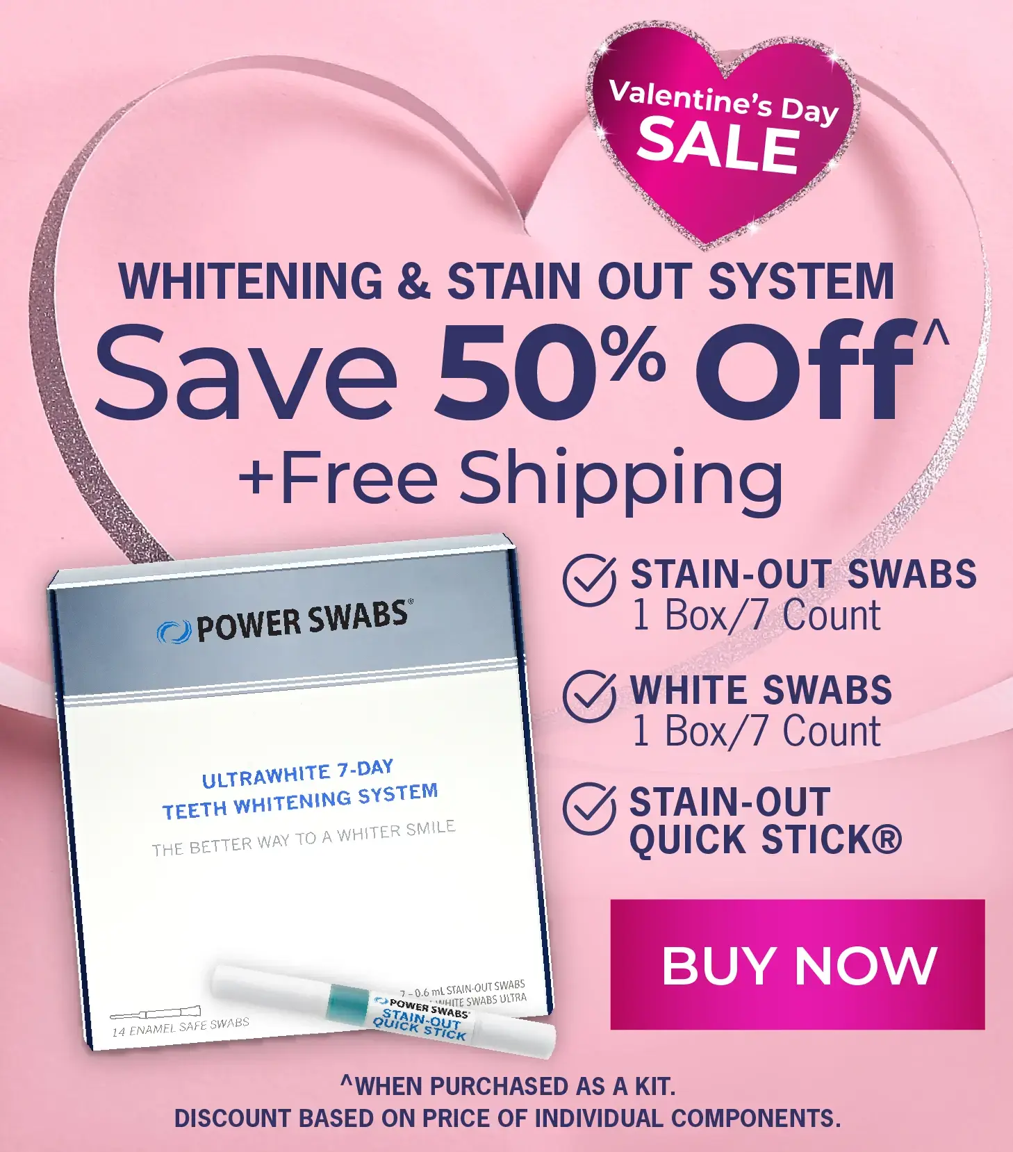 Valentines Day Sale Save 50%