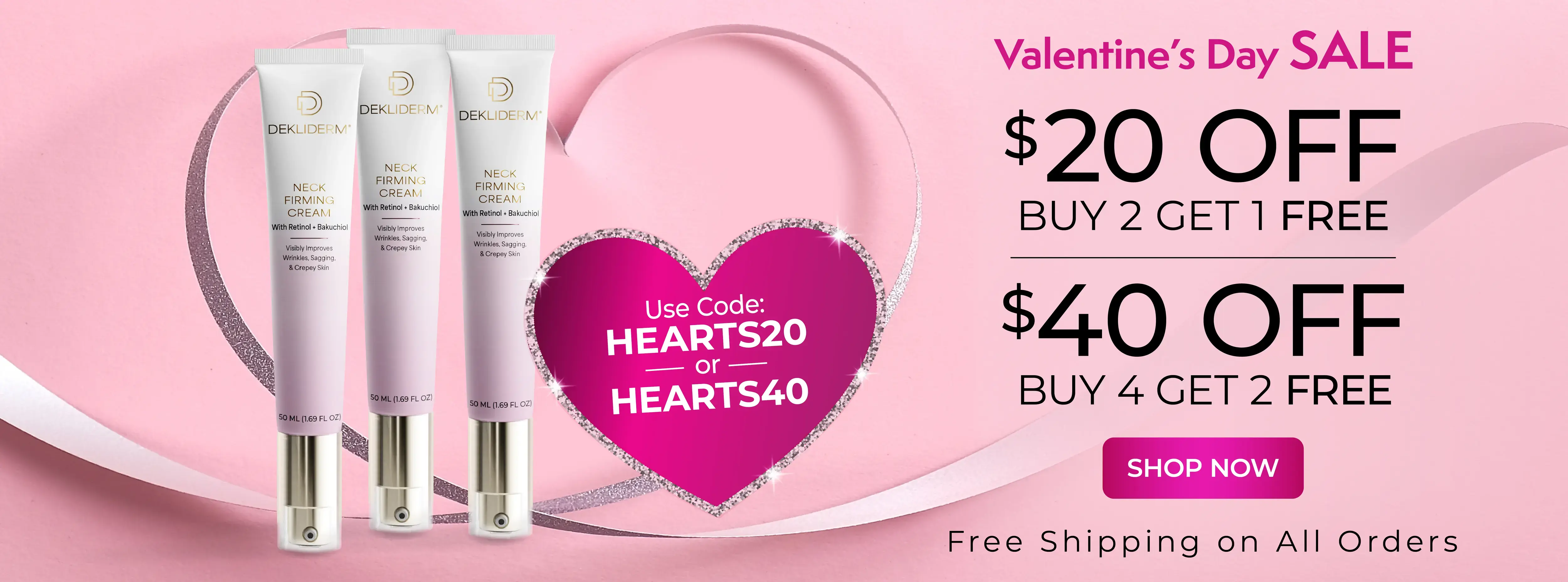 Valentines Day Sale $15 Off Buy 2 Get 1 Free