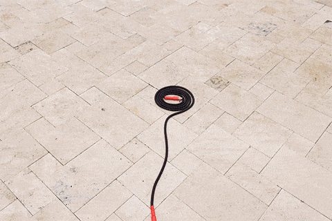 animation of pocket hose ballistic growing