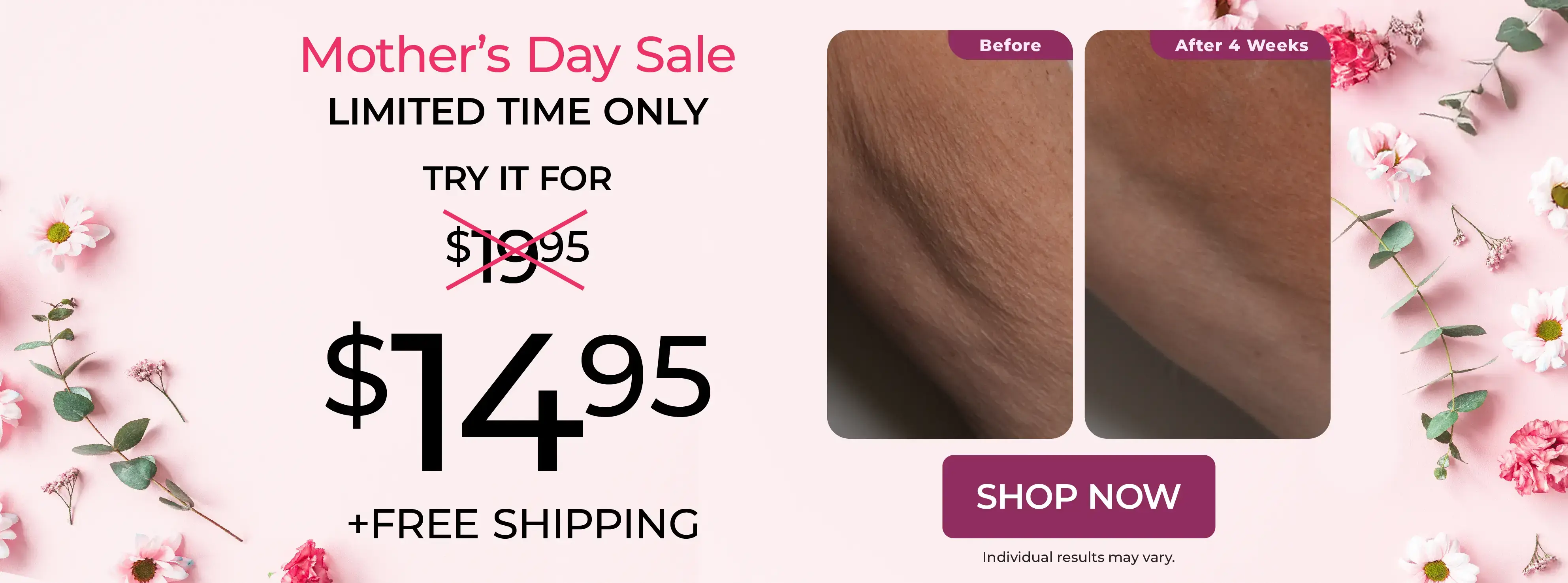Mother Day $20 off buy 2 get 1 free