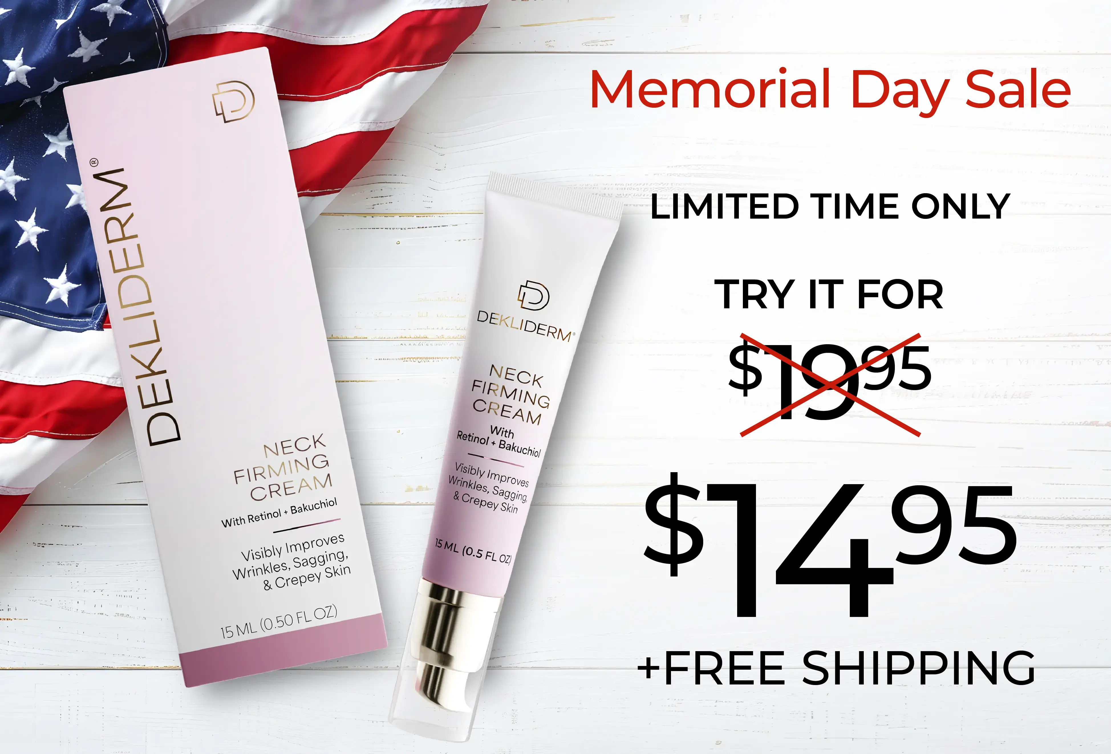 Memorial Day $14.95 trial offer