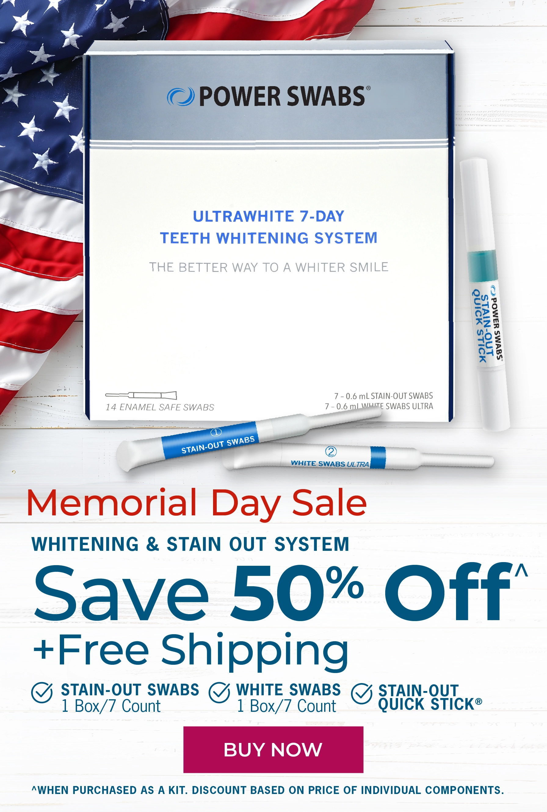 Memorial Day Sale 50% off