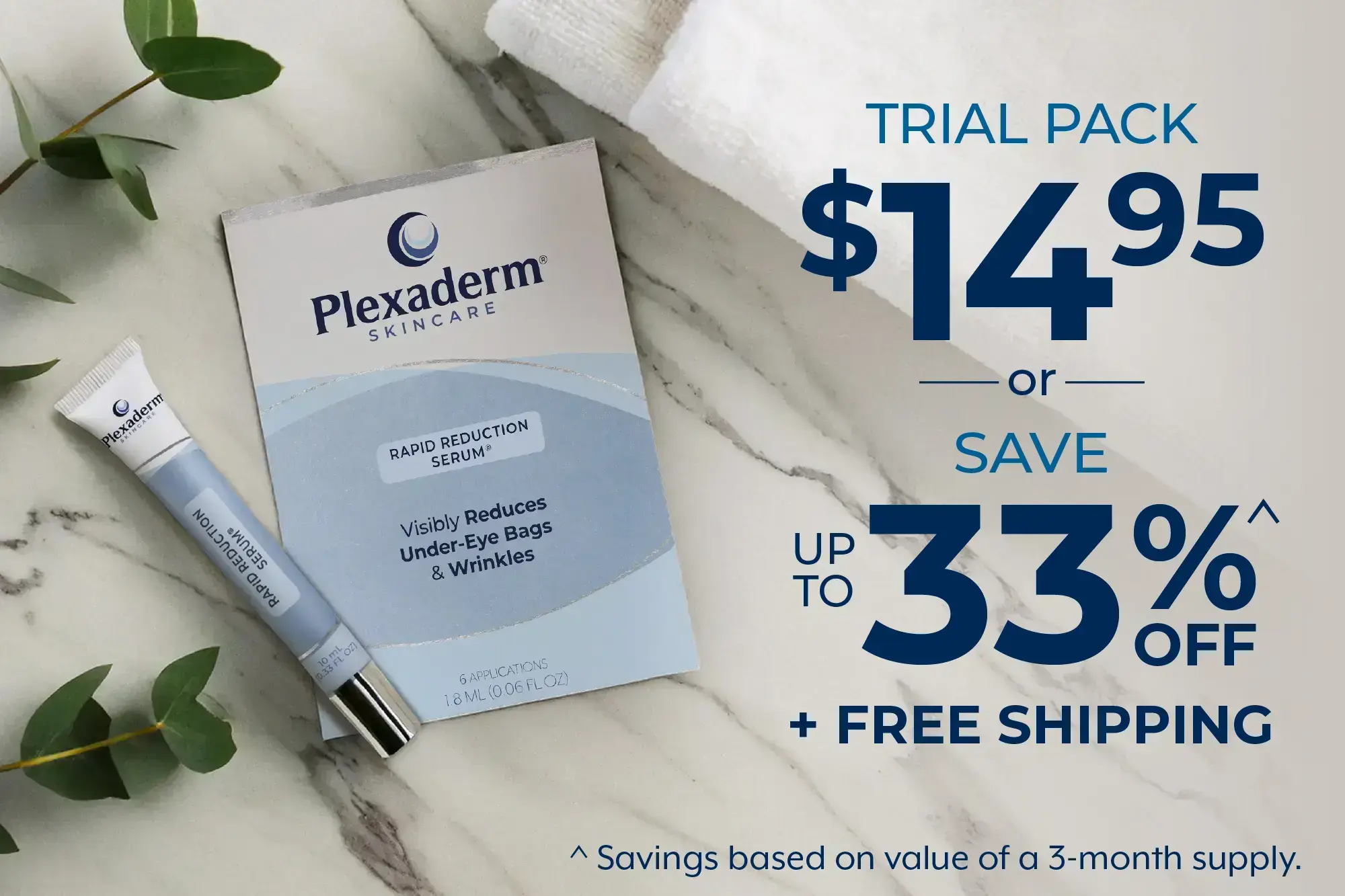 Plexaderm Trial Pack $14.95