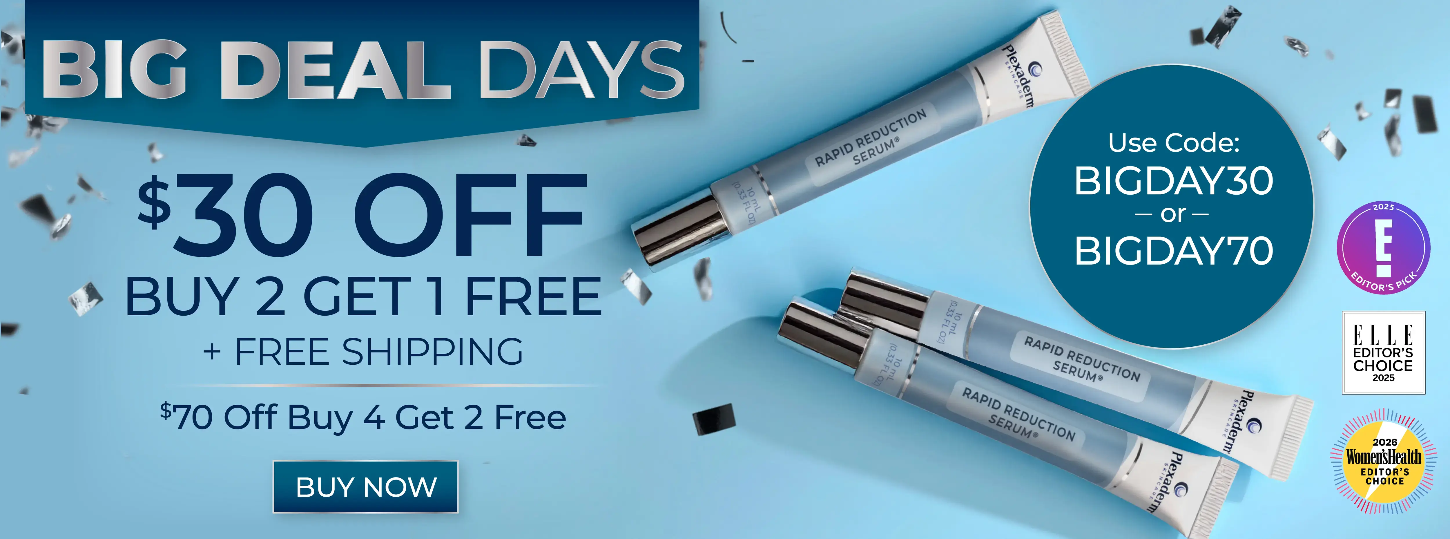 $30 off Buy 2 Get 1 Free