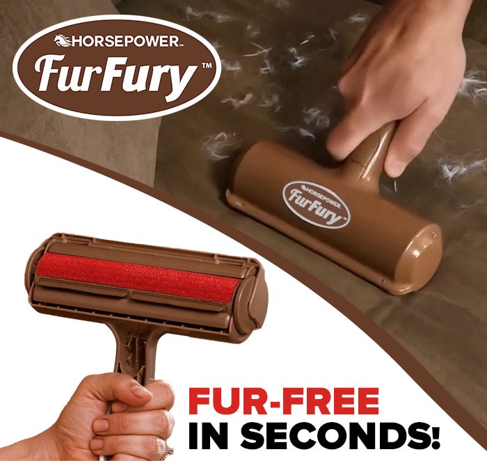 Horsepower FurFury - Fur-Free in seconds!